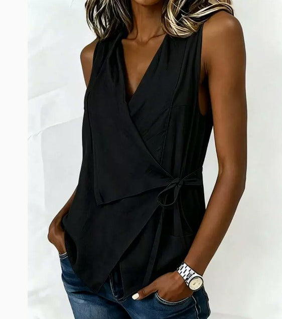 GLORIA – Camicia Senza Maniche Donna
