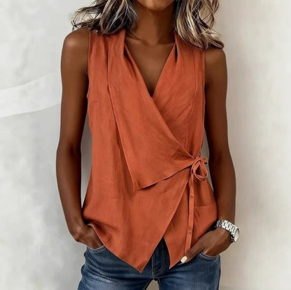 GLORIA – Camicia Senza Maniche Donna
